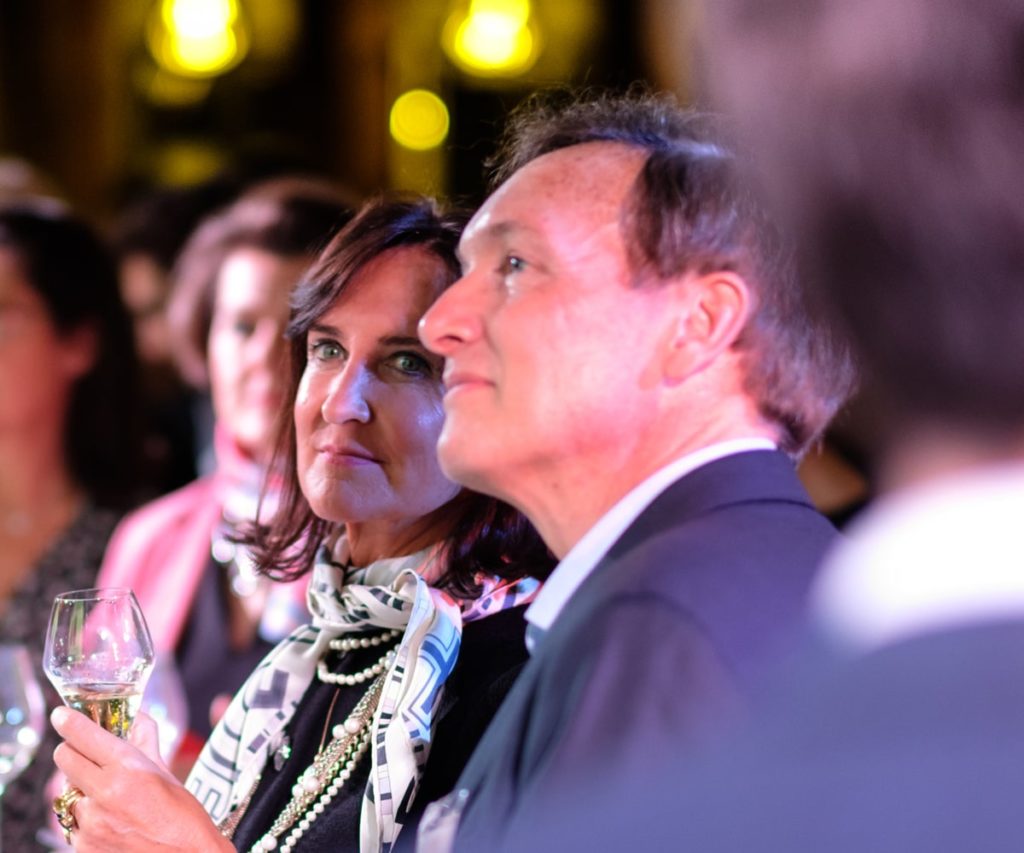 Heidi Barnes et Thibault de Saint Vincent